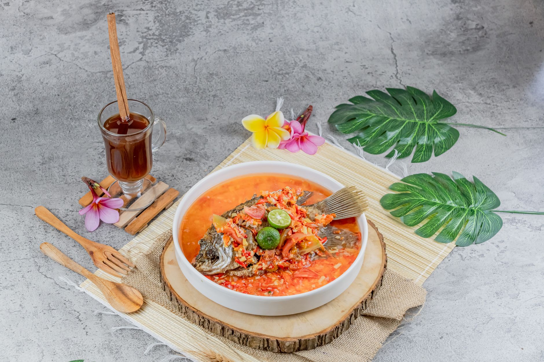 Sambal pedas khas Indonesia