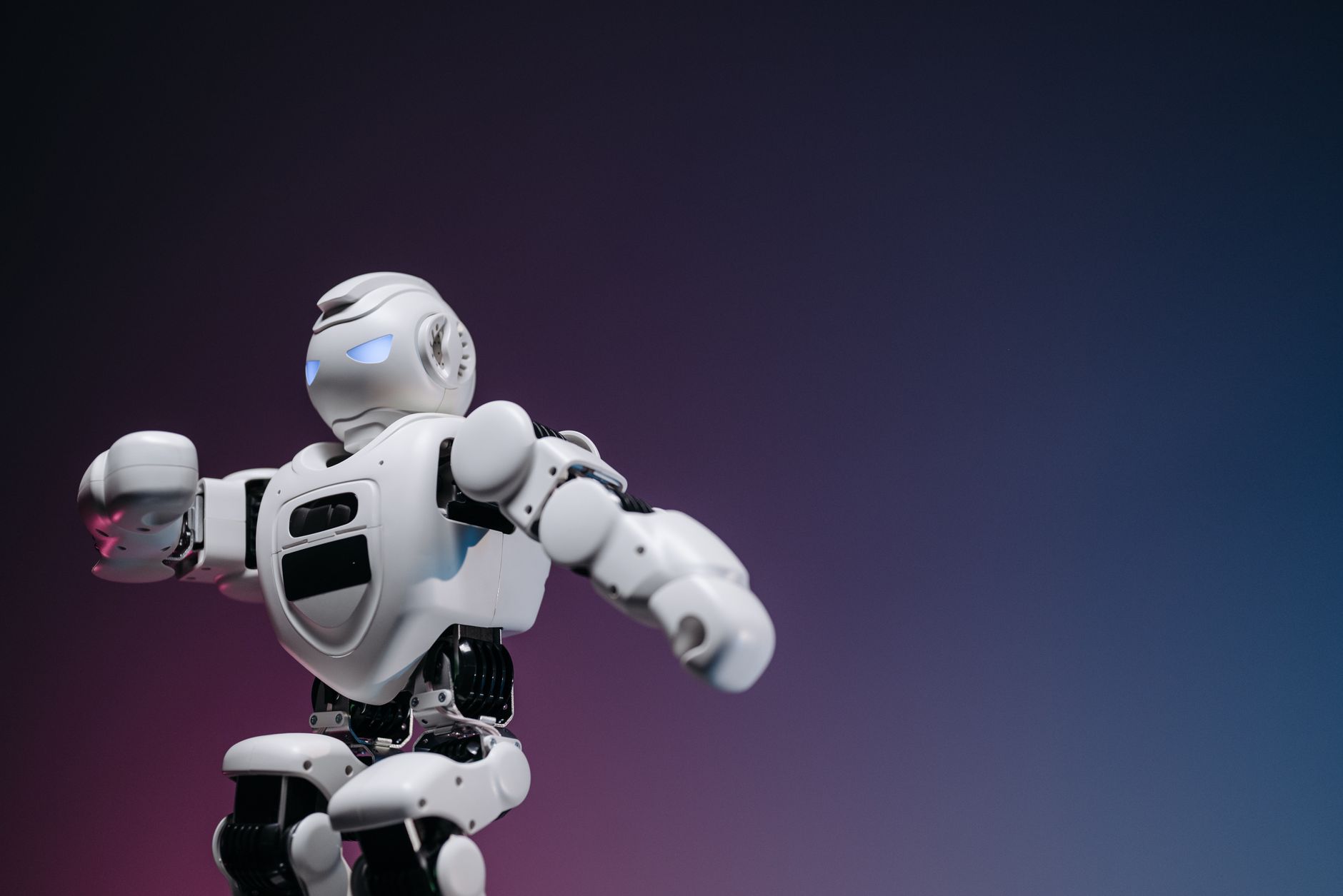 Ilustrasi kecerdasan buatan dan robotika
